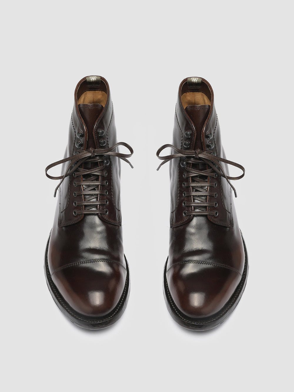 ANATOMIA 016 - Dark Brown Leather Ankle Boots - Image 2