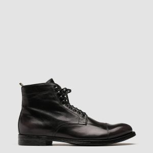 ANATOMIA 016 - Grey Leather Ankle Boots
