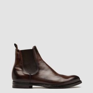 ANATOMIA 083 - Brown Leather Chelsea Boots