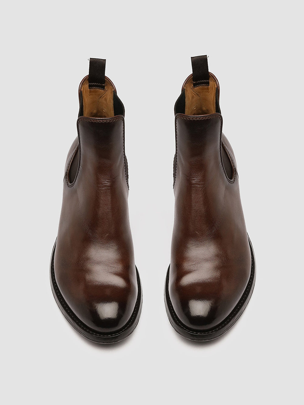 ANATOMIA 083 - Brown Leather Chelsea Boots - Image 2