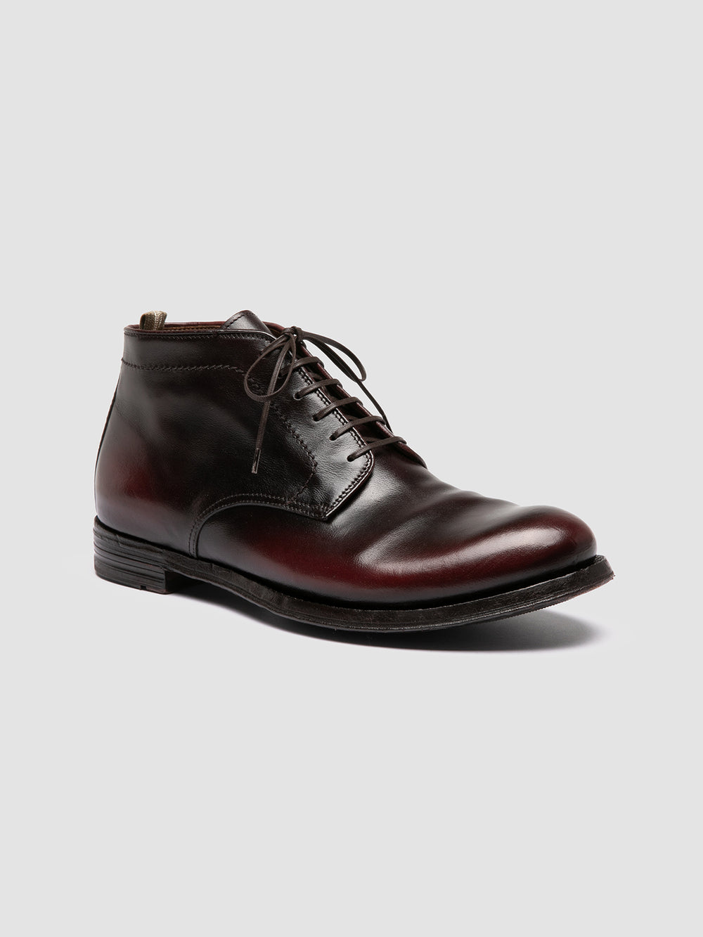 ANATOMIA 88 - Burgundy Leather Chukka Boots - Image 3