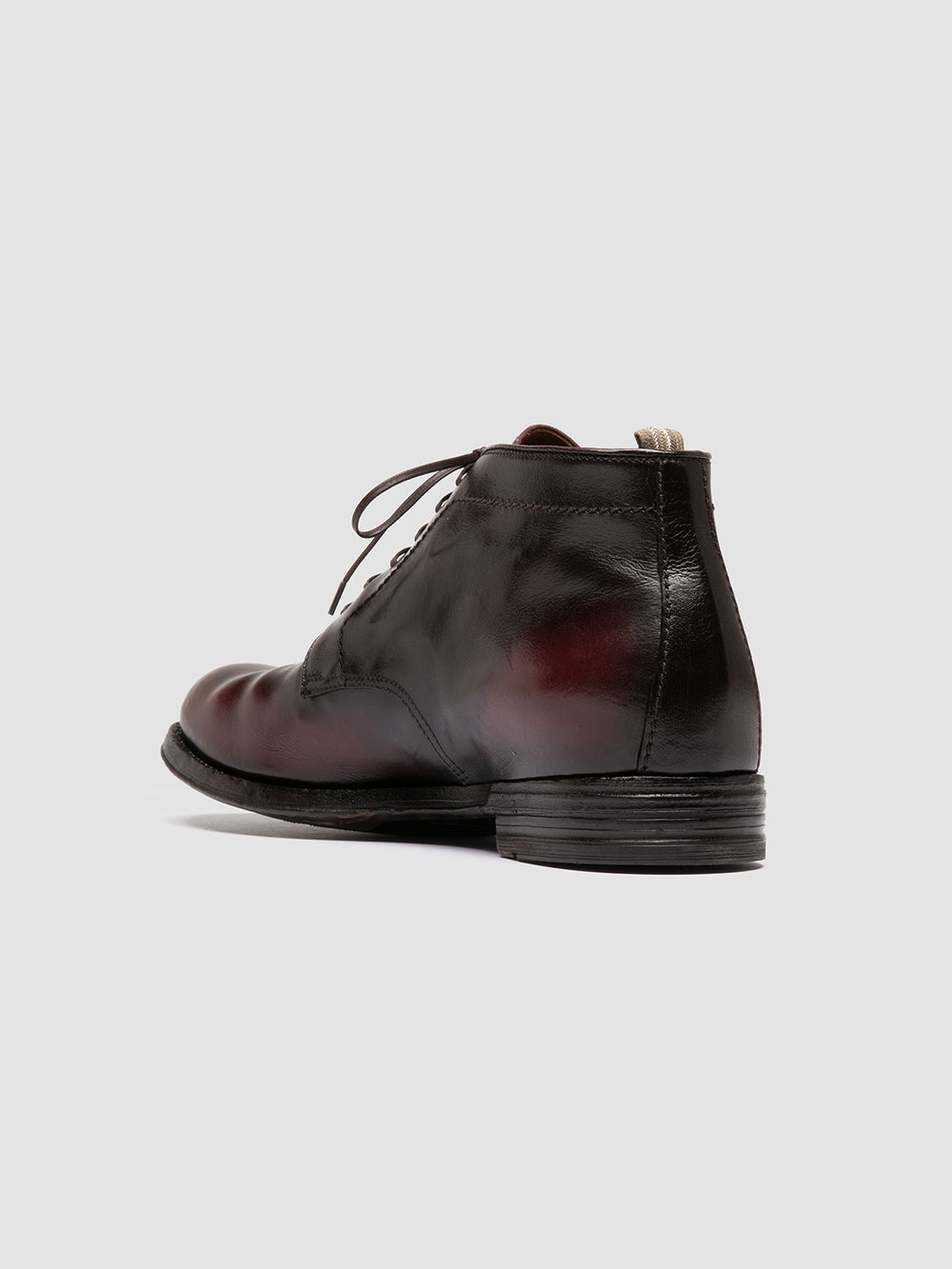 ANATOMIA 88 - Burgundy Leather Chukka Boots - Image 4