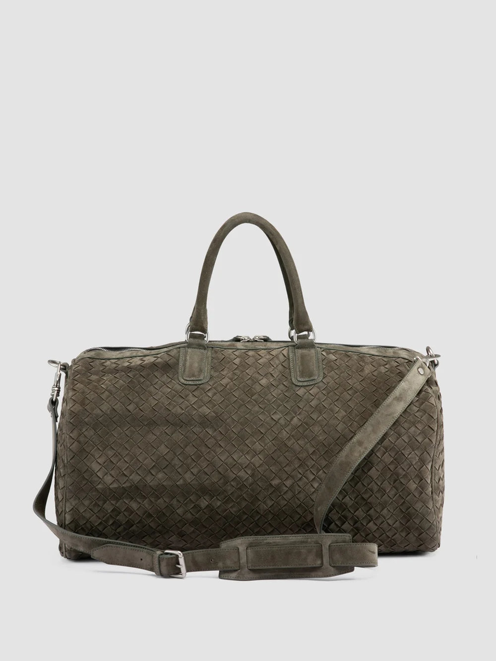 ARMOR 01 - Green Wowen Suede Weekender - Image 6