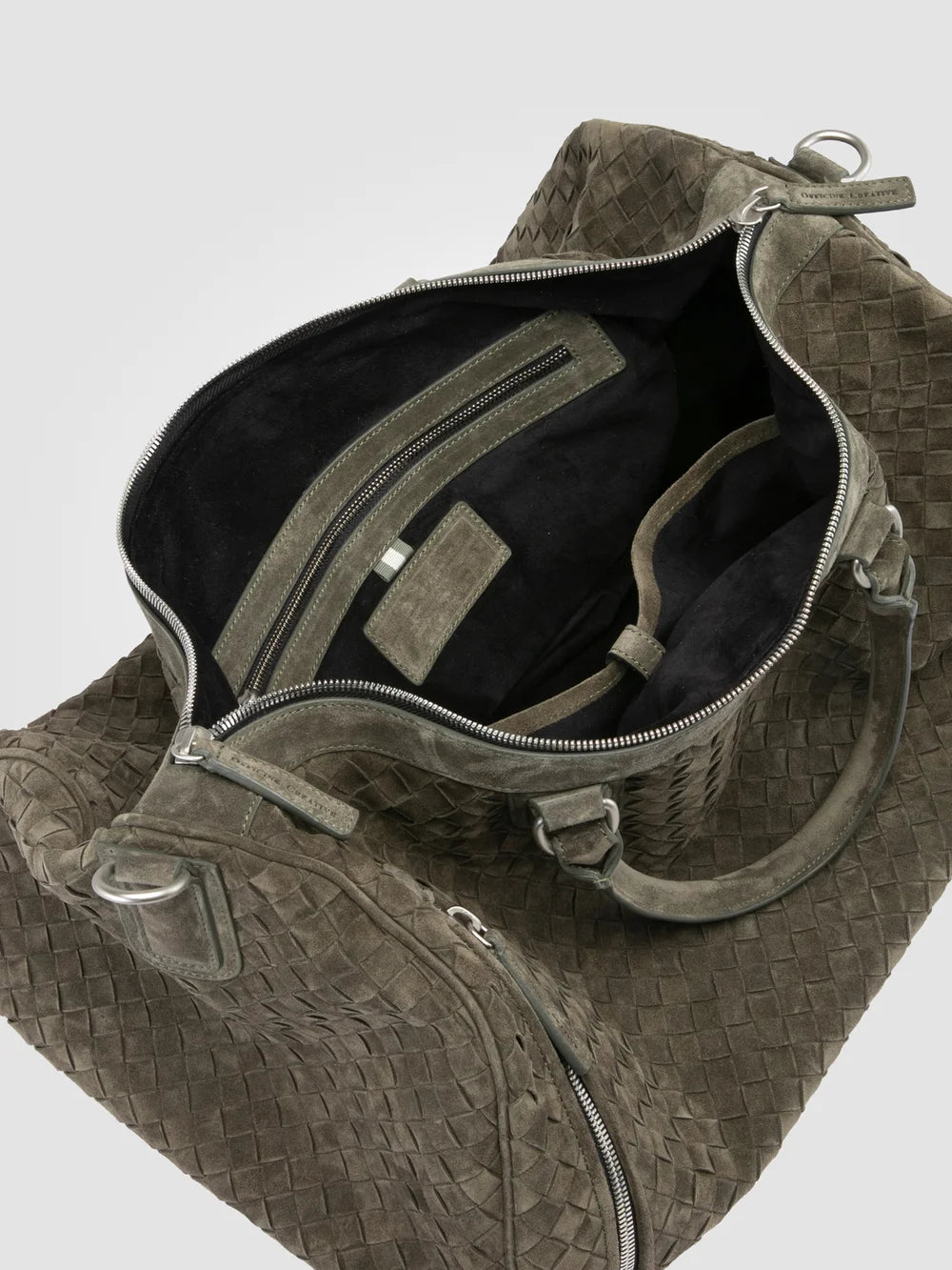 ARMOR 01 - Green Wowen Suede Weekender - Image 8
