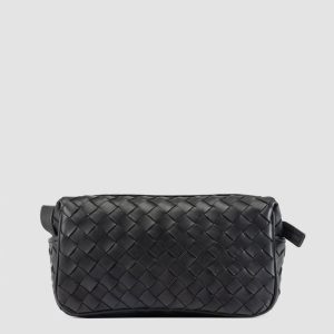 ARMOR 014 - Black Woven Leather Pouch