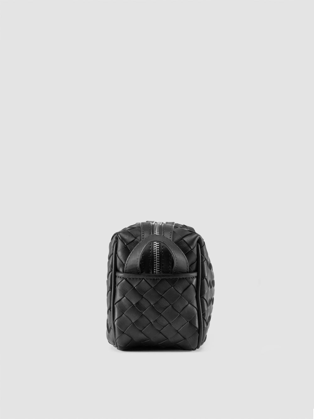 ARMOR 014 - Black Woven Leather Pouch - Image 3