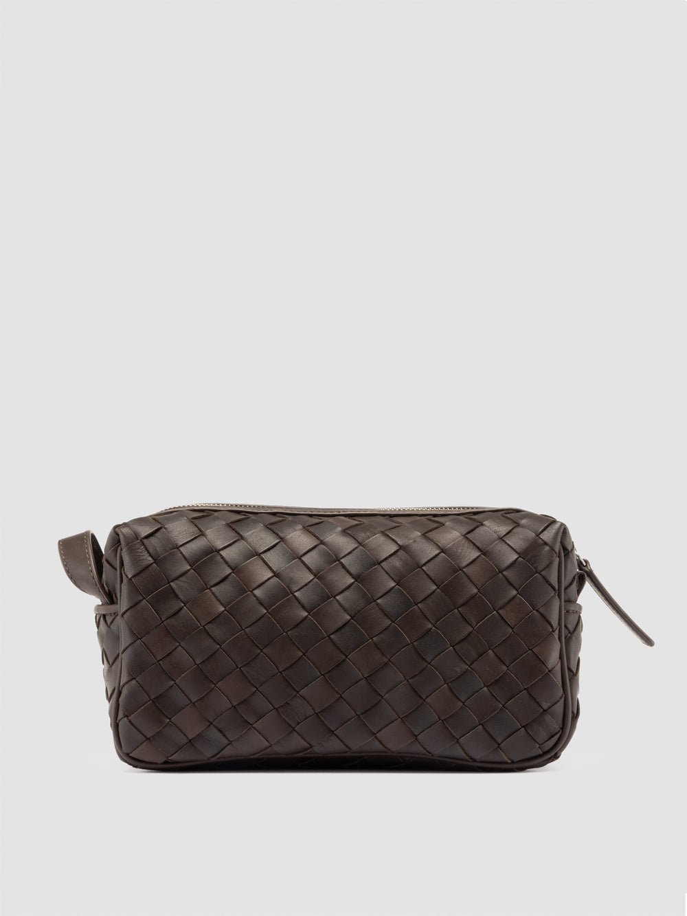 ARMOR 014 - Brown Woven Leather Pouch