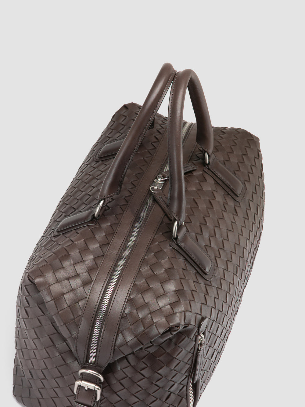 ARMOR 019 - Brown Leather Travel Bag - Image 3