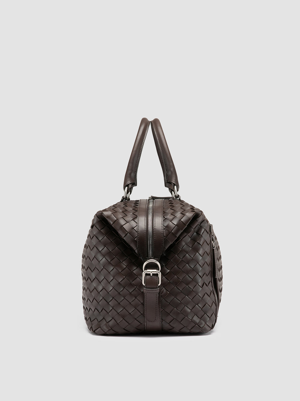 ARMOR 019 - Brown Leather Travel Bag - Image 4
