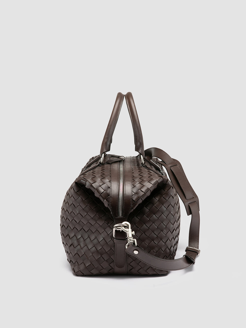ARMOR 019 - Brown Leather Travel Bag - Image 6