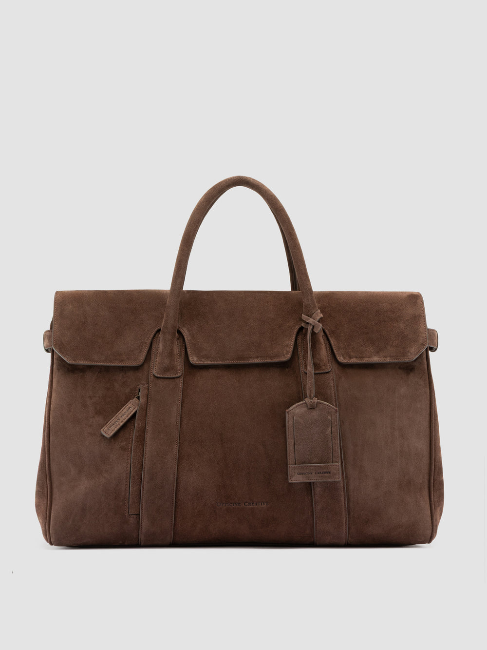 BOSTONIAN 001 - Brown Suede Weekender - Image 4