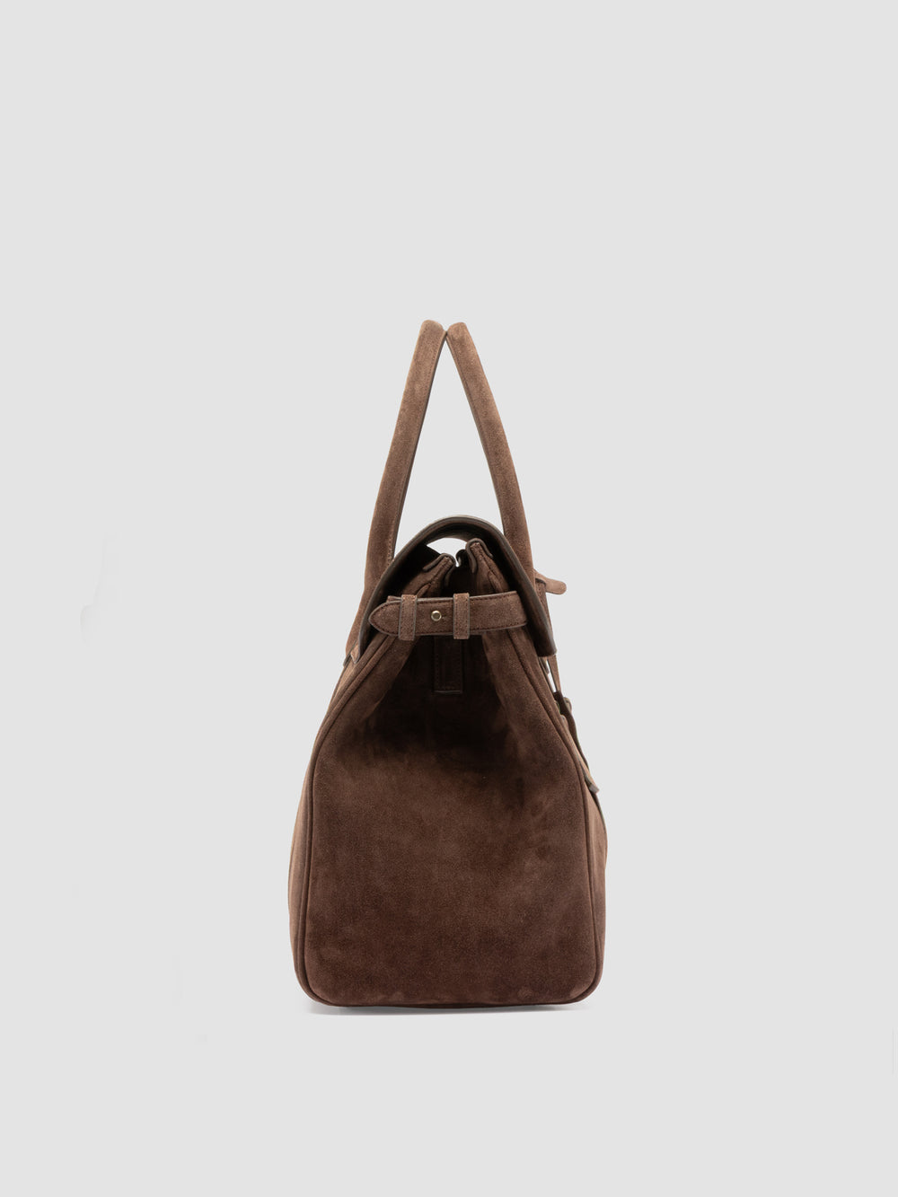 BOSTONIAN 001 - Brown Suede Weekender - Image 5