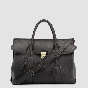 BOSTONIAN 002 - Brown Leather Briefcase