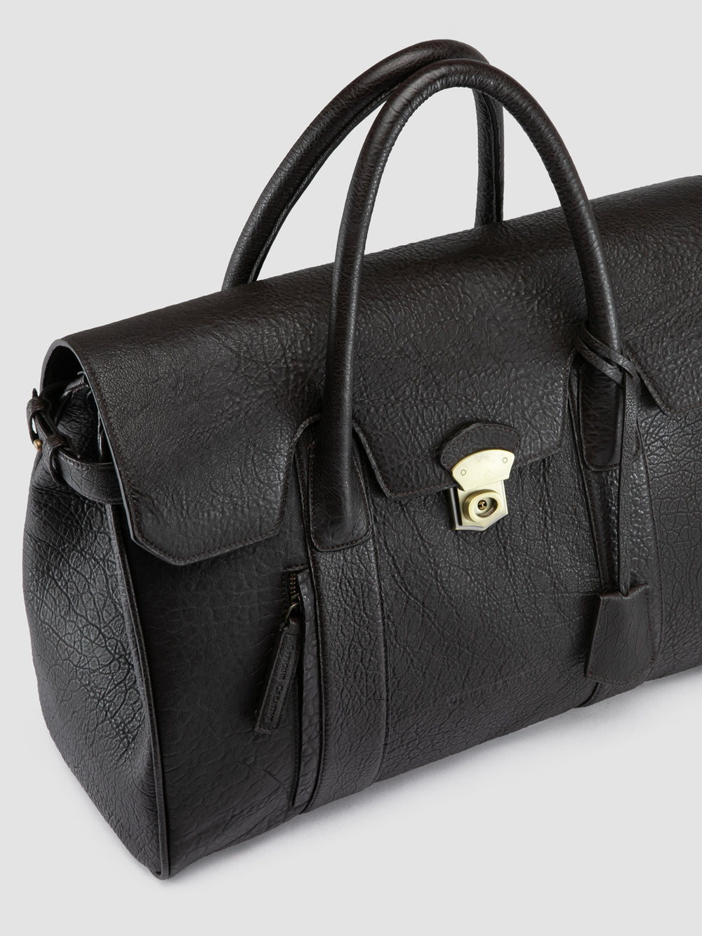 BOSTONIAN 002 - Brown Leather Briefcase - Image 3