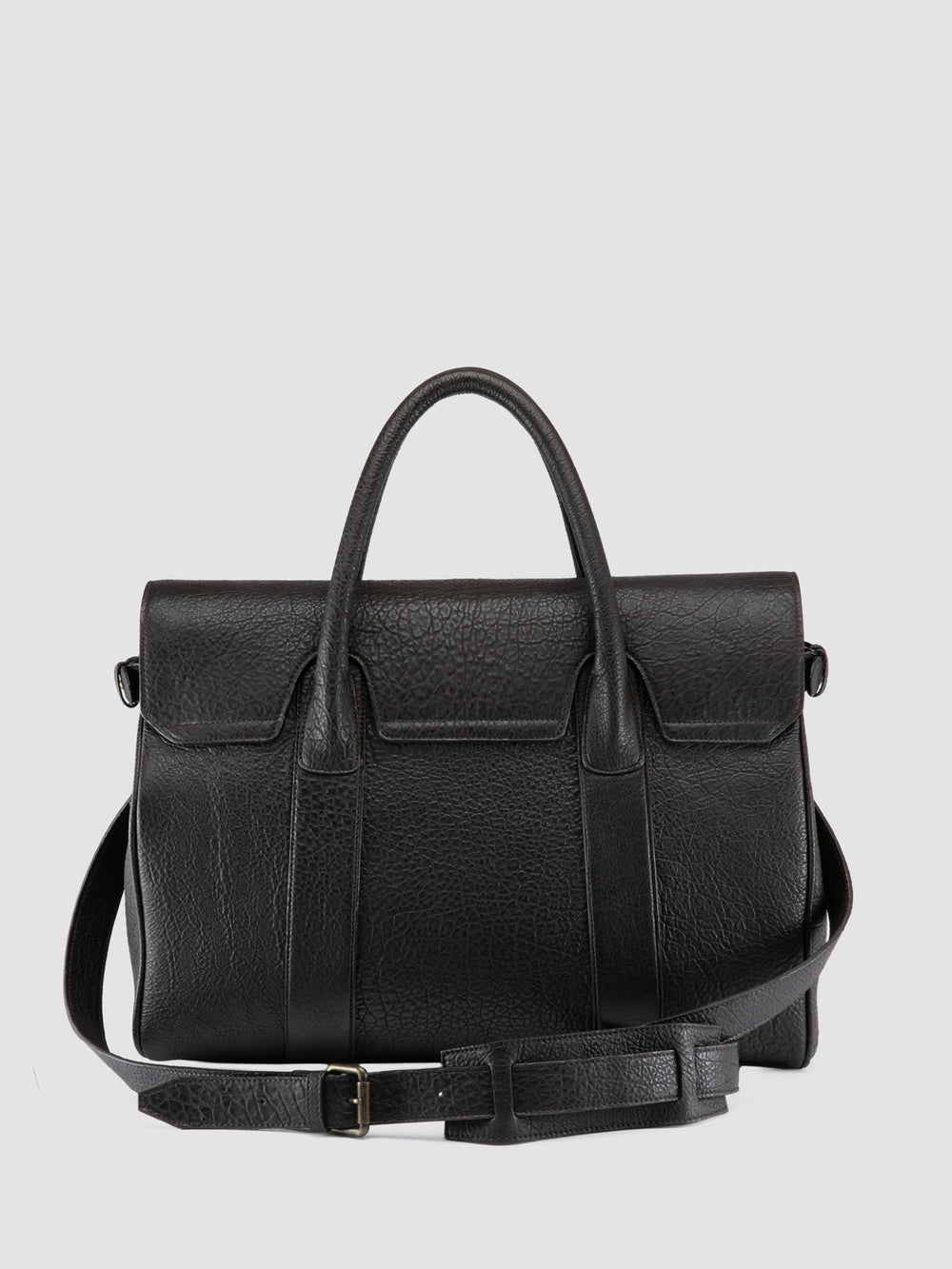 BOSTONIAN 002 - Brown Leather Briefcase - Image 6