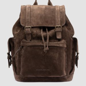 BOSTONIAN 003 - Brown Suede Backpack