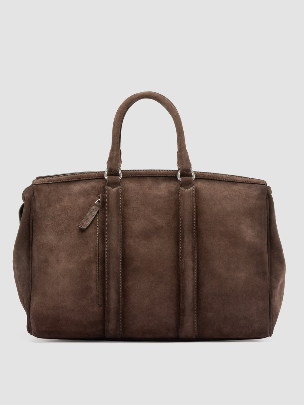QUENTIN 009 - Taupe Suede Bag - Image 4