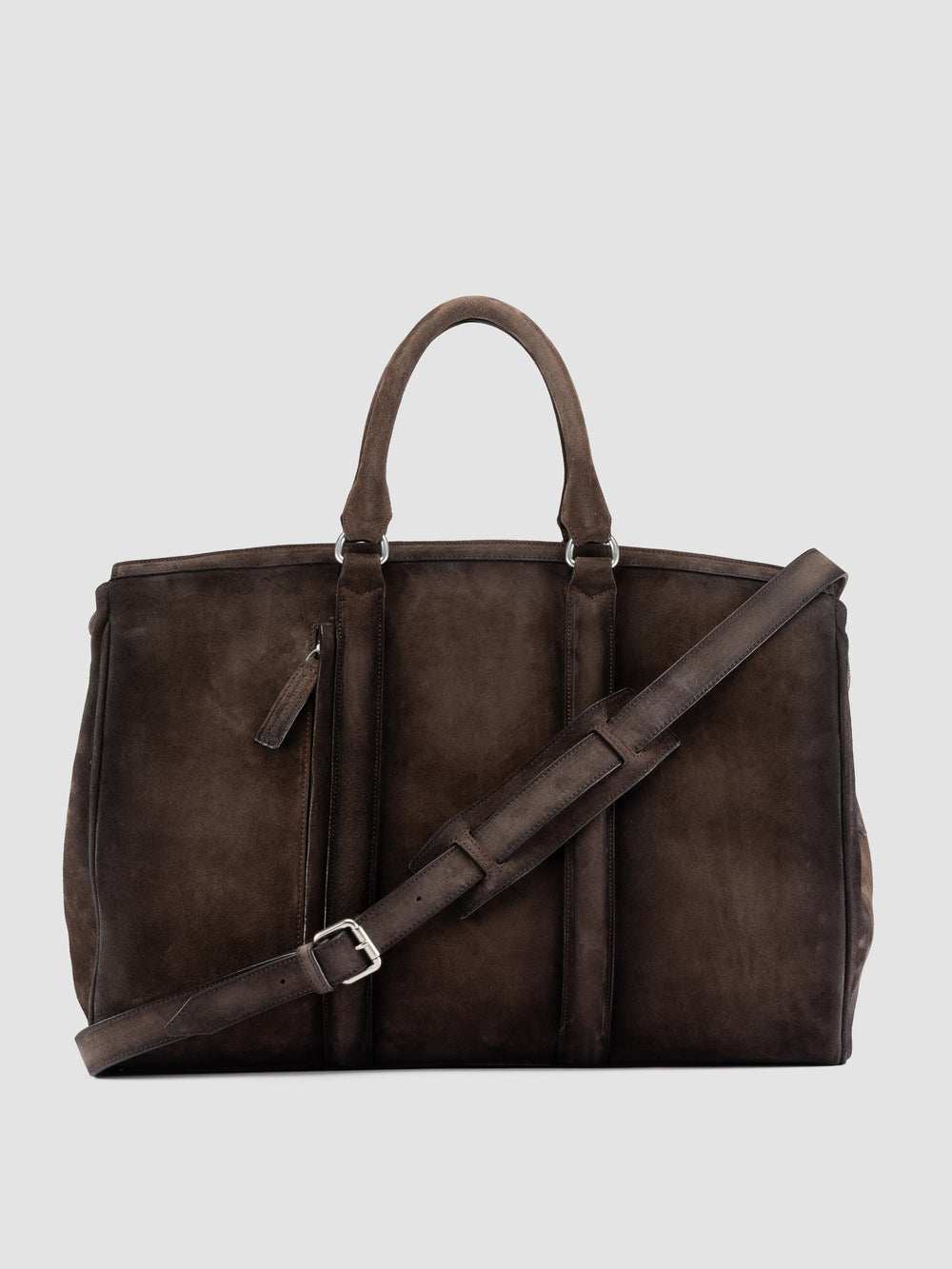 QUENTIN 009 - Brown Suede Bag