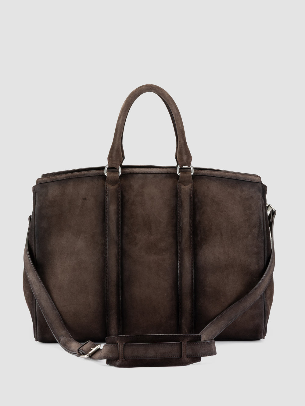 QUENTIN 009 - Brown Suede Bag - Image 6