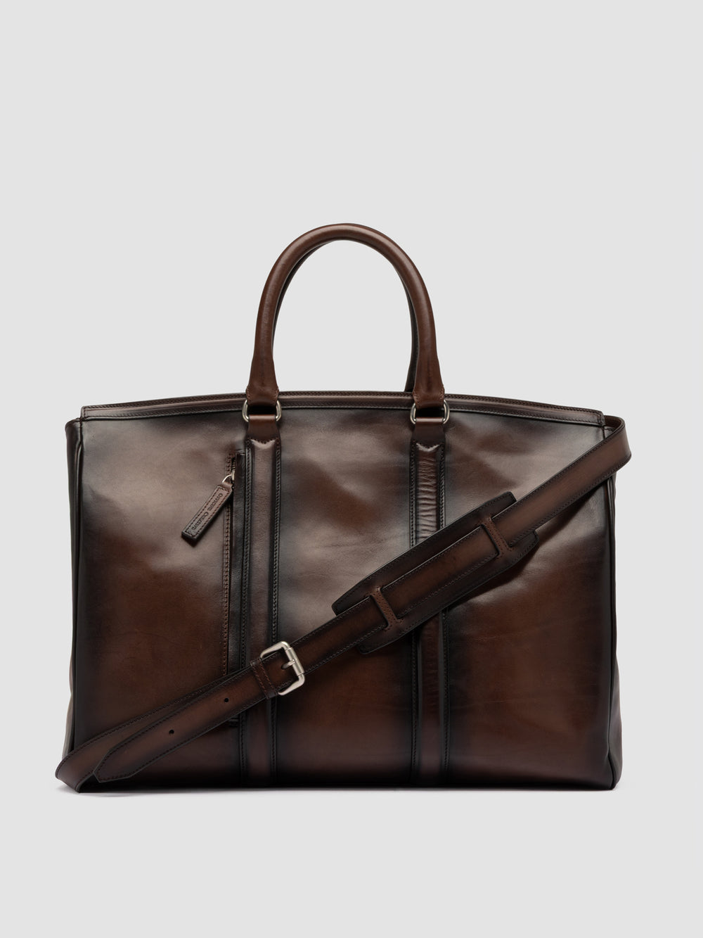 QUENTIN 009 - Brown Leather Bag