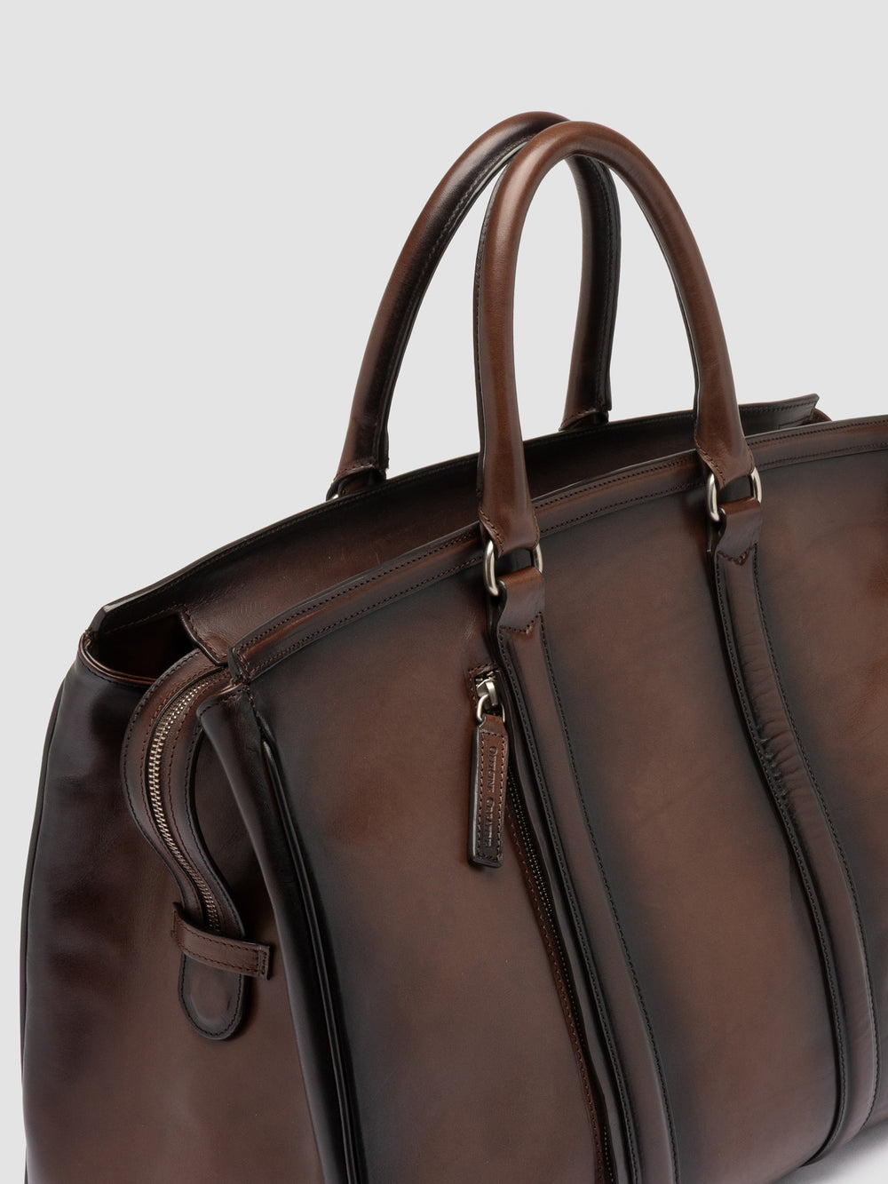 QUENTIN 009 - Brown Leather Bag - Image 3