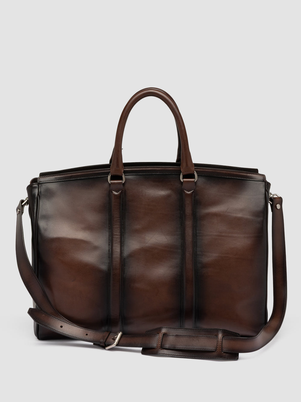 QUENTIN 009 - Brown Leather Bag - Image 6