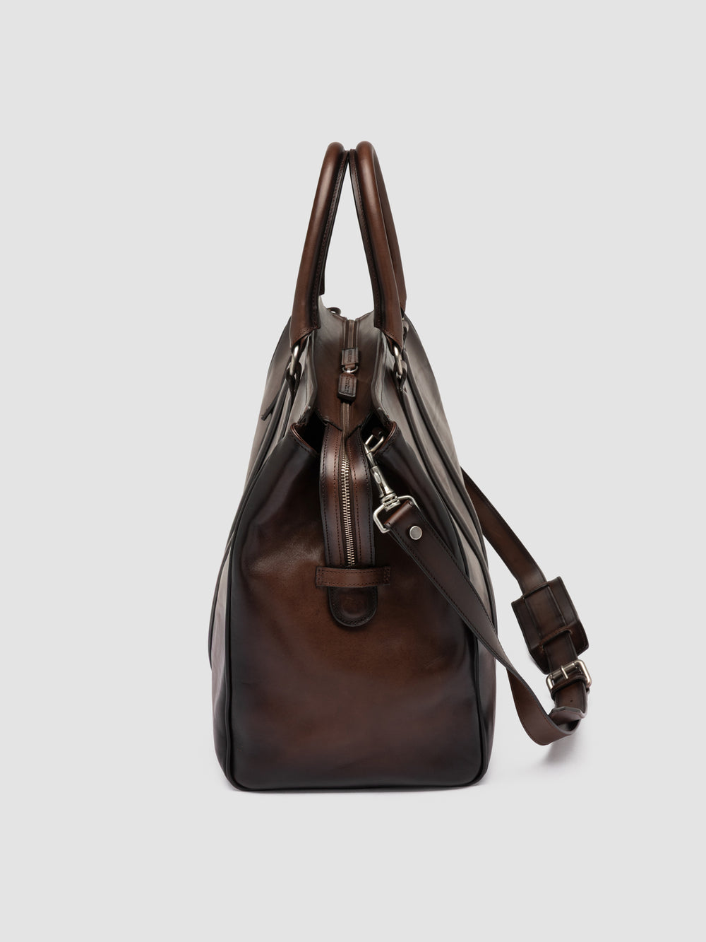 QUENTIN 009 - Brown Leather Bag - Image 7