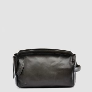QUENTIN 022 - Grey Leather Pouch