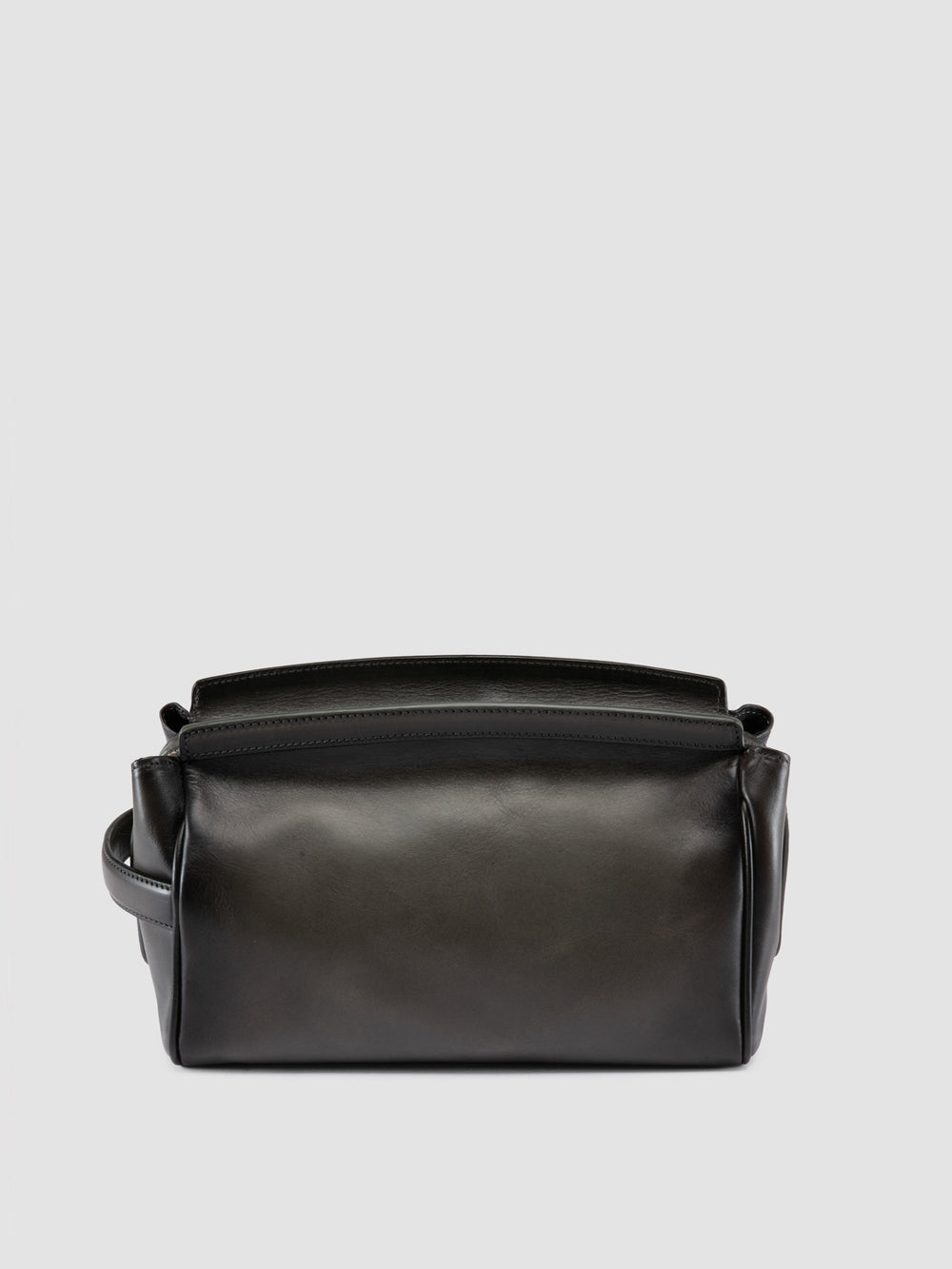 QUENTIN 022 - Grey Leather Pouch - Image 4