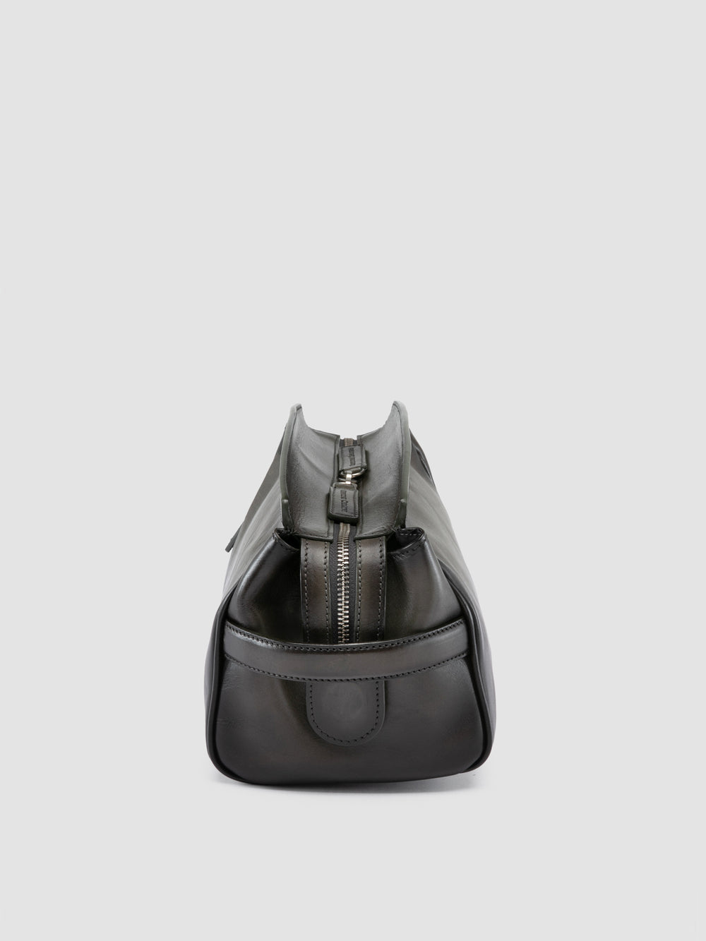 QUENTIN 022 - Grey Leather Pouch - Image 5