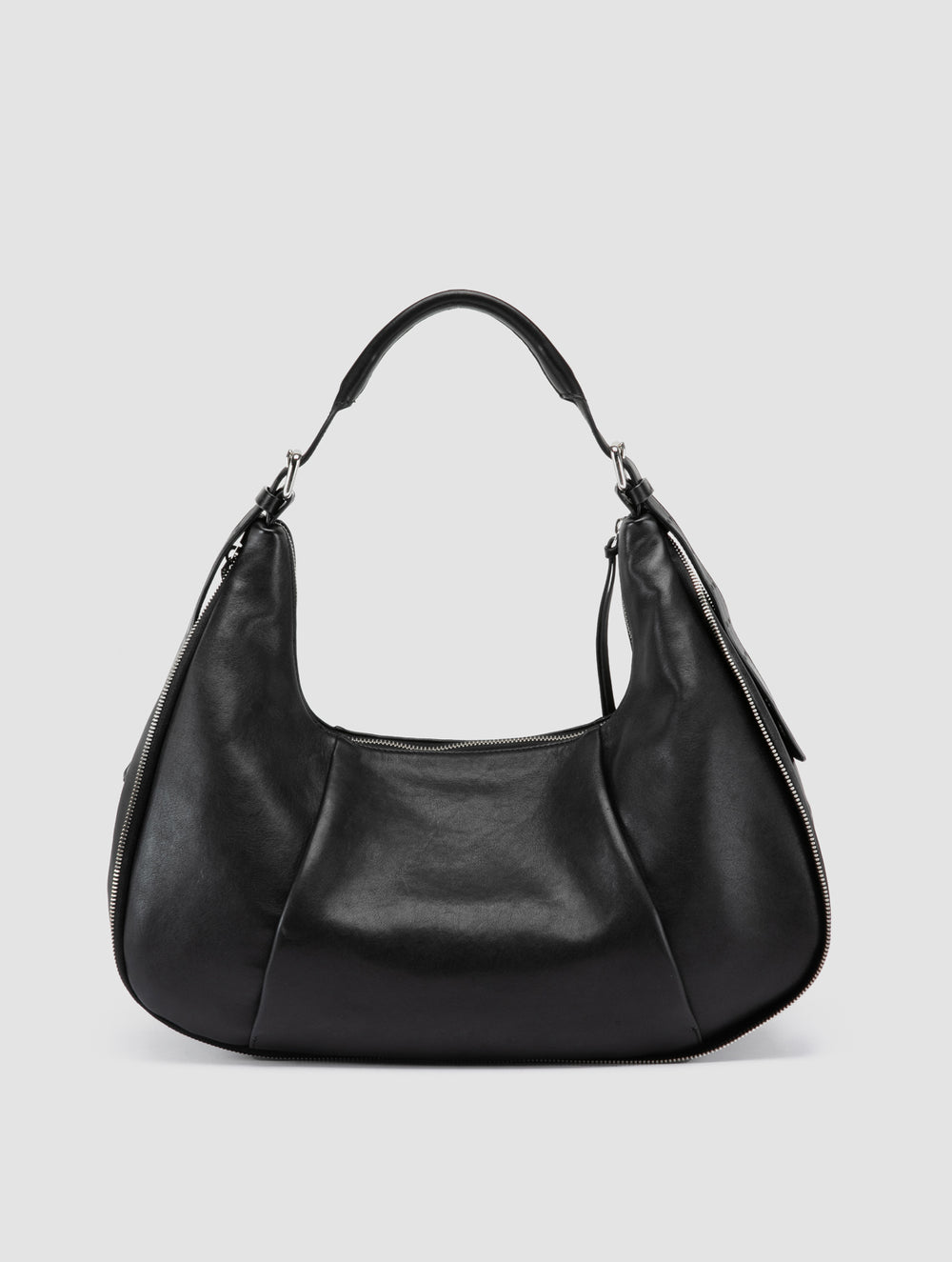 GHINZA 002 - Black Leather Shoulder Bags - Image 5