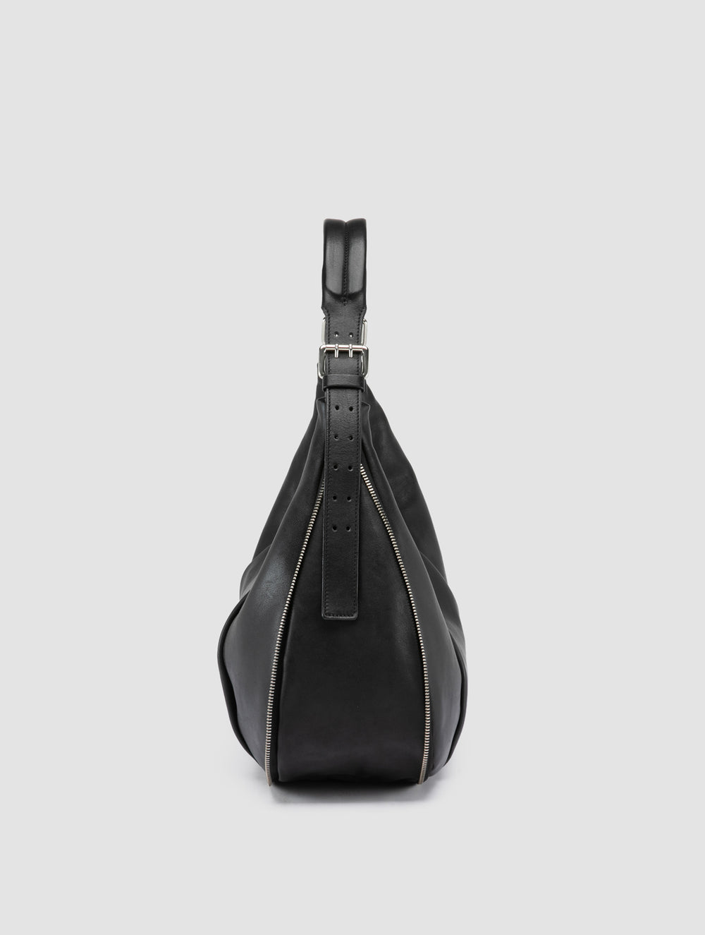 GHINZA 002 - Black Leather Shoulder Bags - Image 6