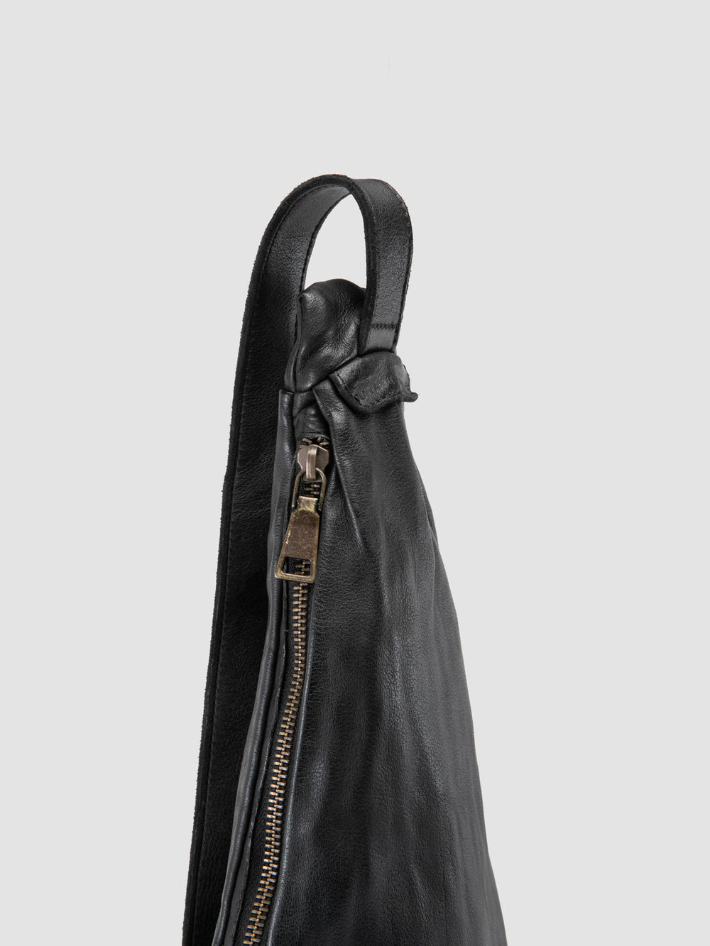 HELMET 30 - Black Leather Waistpack - Image 6