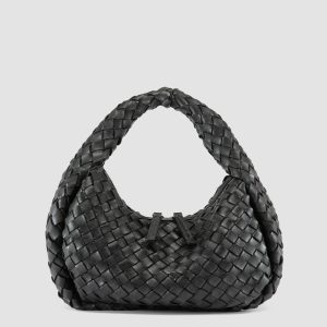 BOLINA 144 - Black Leather Handle Bag