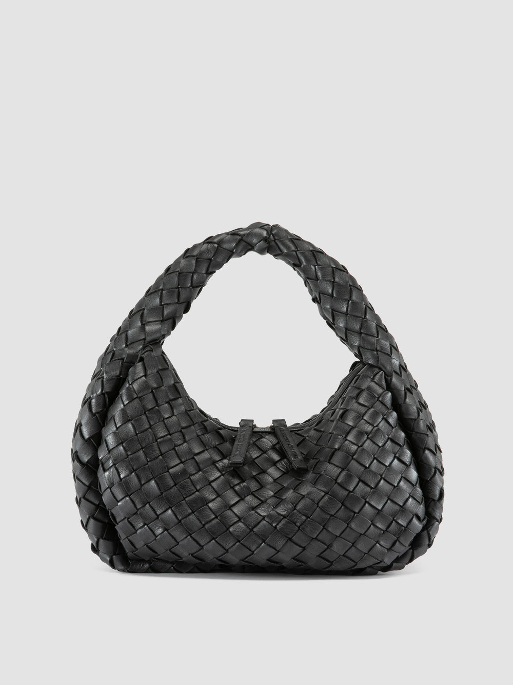 BOLINA 144 - Black Leather Handle Bag