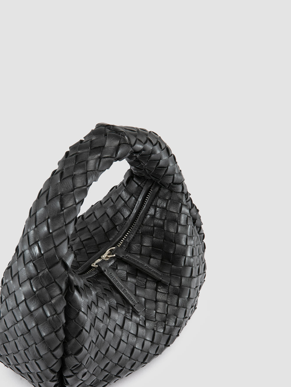 BOLINA 144 - Black Leather Handle Bag - Image 3
