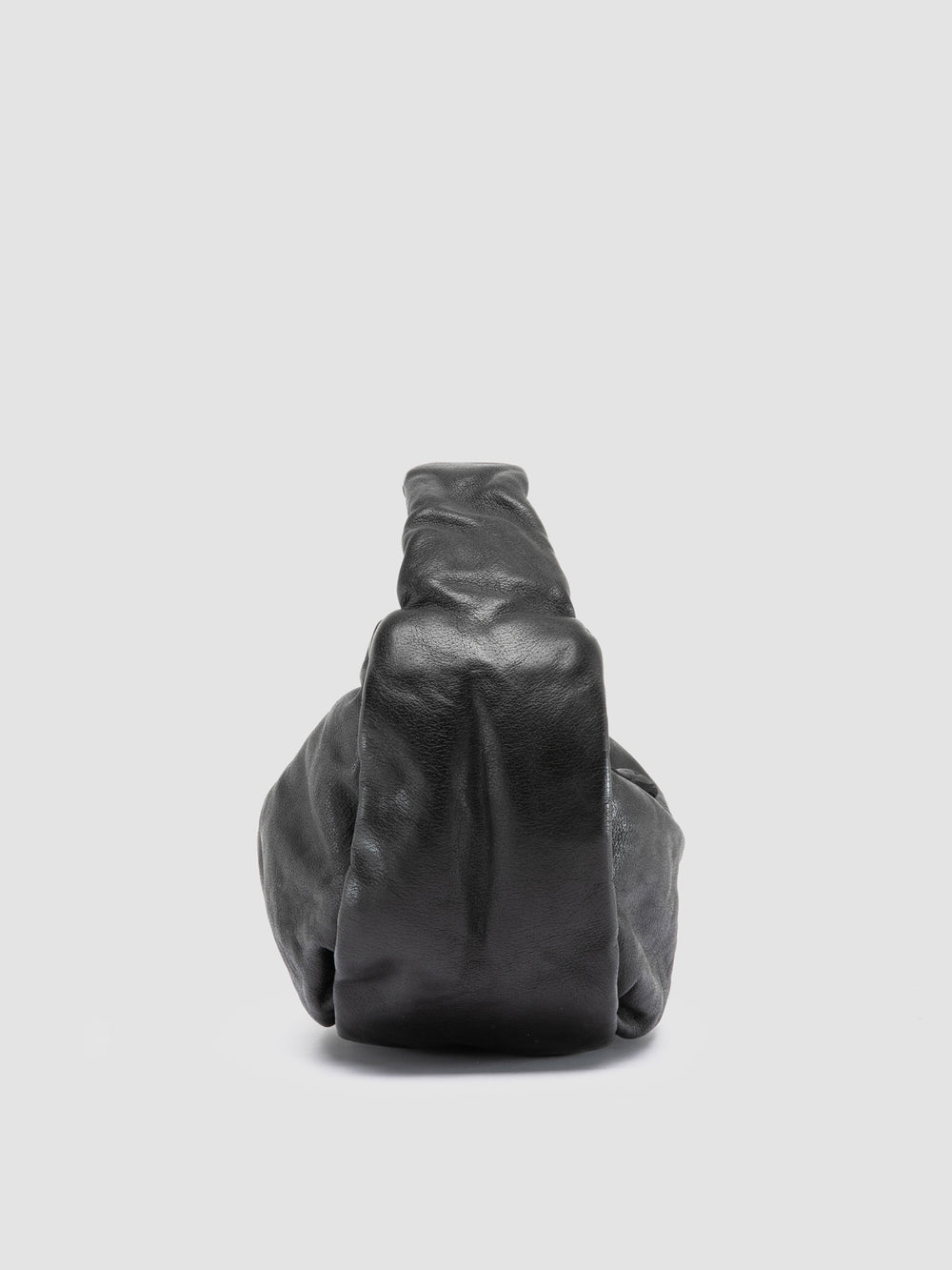 BOLINA 044 - Black Leather Shoulder Bag - Image 4
