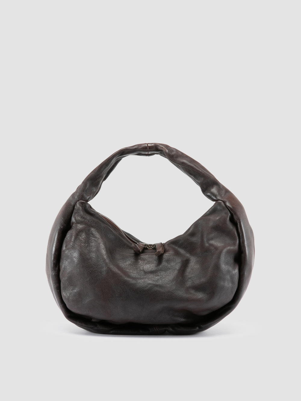 BOLINA 044 - Brown Leather Shoulder Bag - Image 5