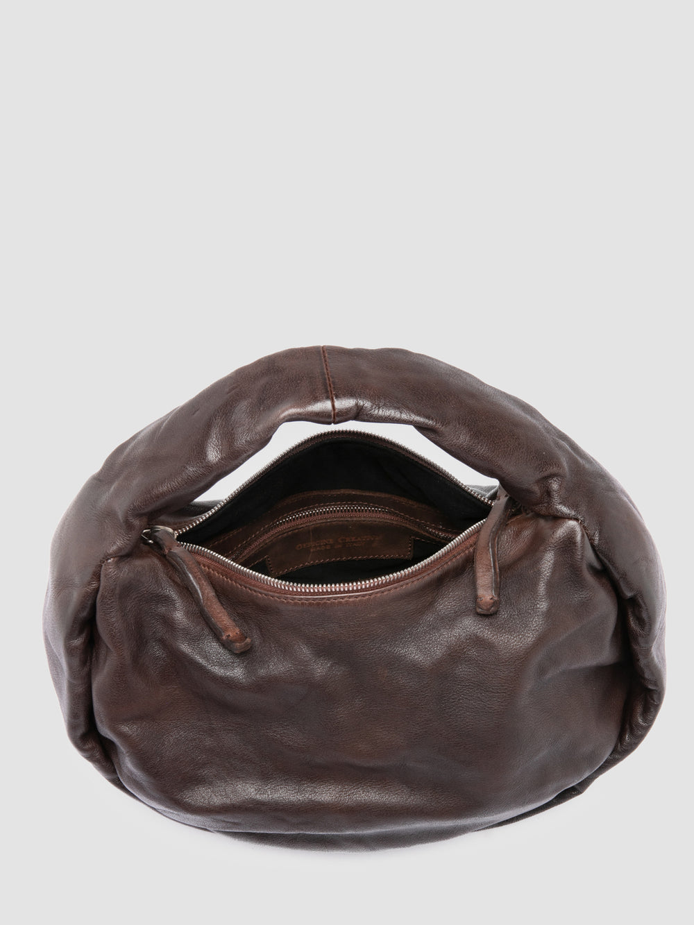 BOLINA 044 - Brown Leather Shoulder Bag - Image 7