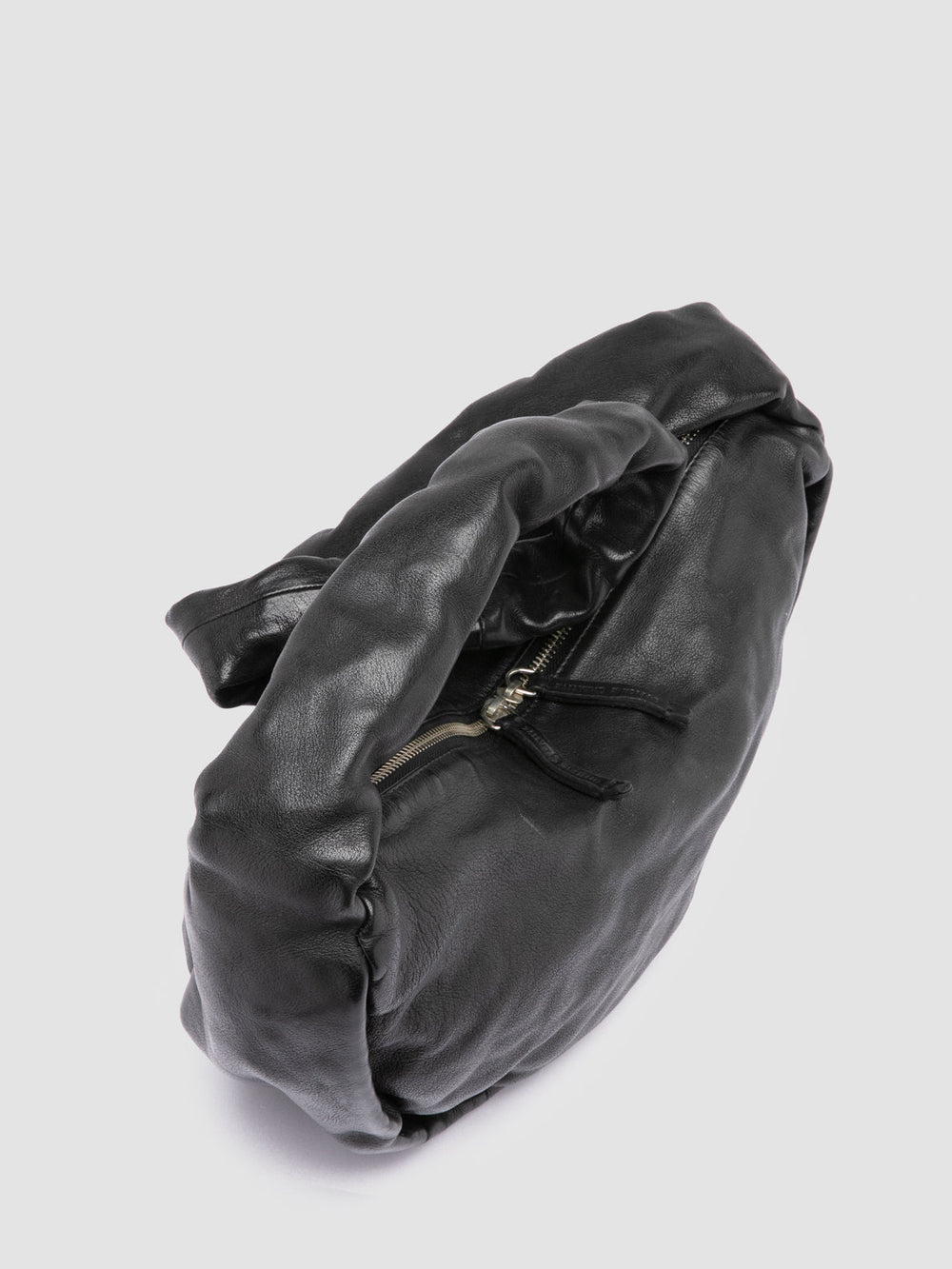 BOLINA 046 - Black Leather Crossbody Bag - Image 3