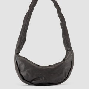 BOLINA 046 - Grey Leather Crossbody Bag