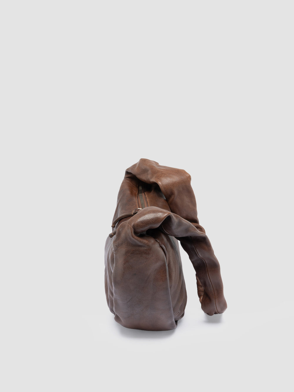 BOLINA 046 - Brown Leather Crossbody Bag - Image 6