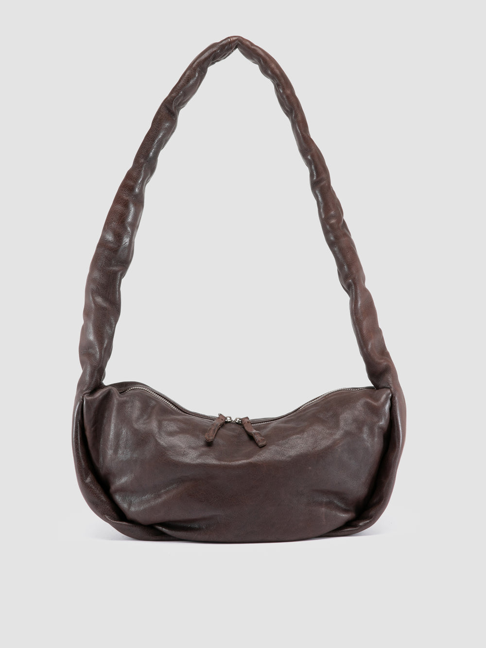 BOLINA 046 - Brown Leather Crossbody Bag