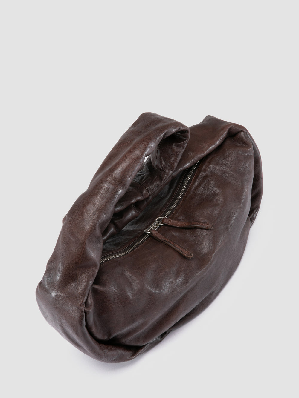 BOLINA 046 - Brown Leather Crossbody Bag - Image 3