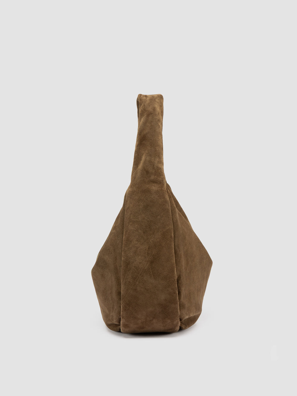 BOLINA 048 - Brown Suede Shoulder Bag - Image 5