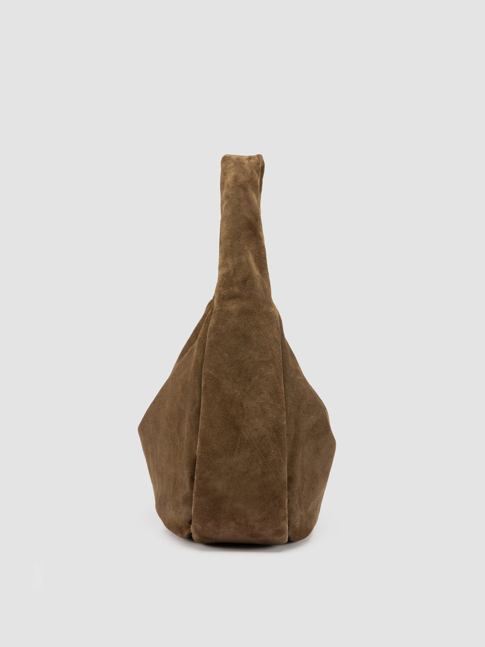 BOLINA 048 - Brown Suede Shoulder Bag - Image 6