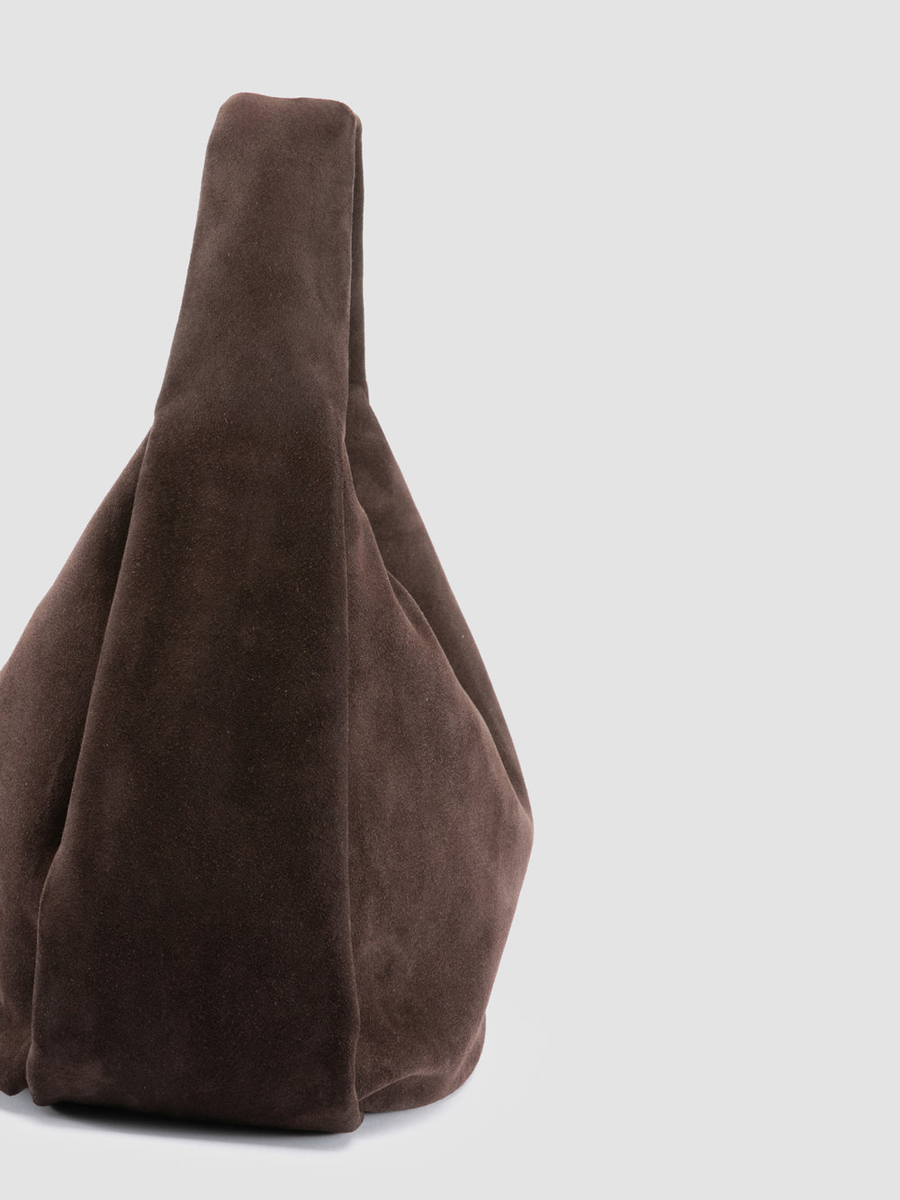 BOLINA 048 - Brown Suede Shoulder Bag - Image 6