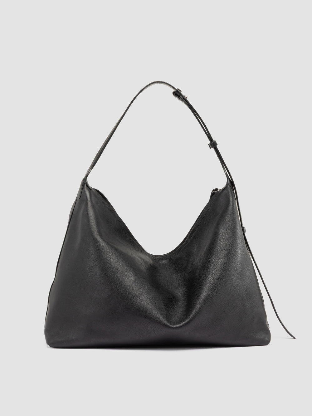MADERNA 002 - Black Leather Crossbody Bag - Image 4