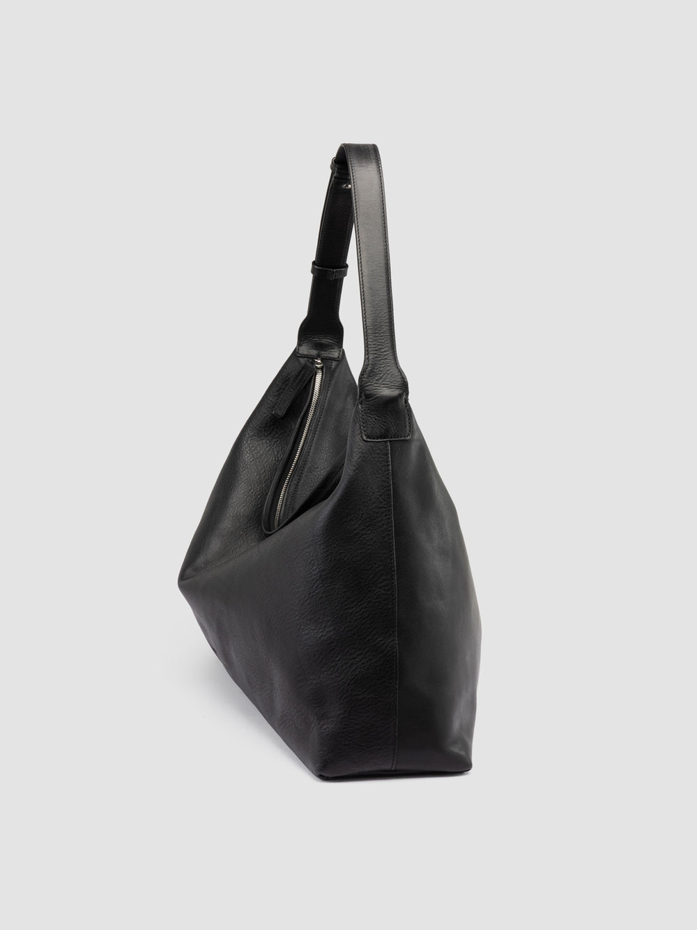MADERNA 002 - Black Leather Crossbody Bag - Image 5