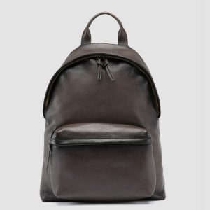 OC PACK 001 - Brown Leather Backpack